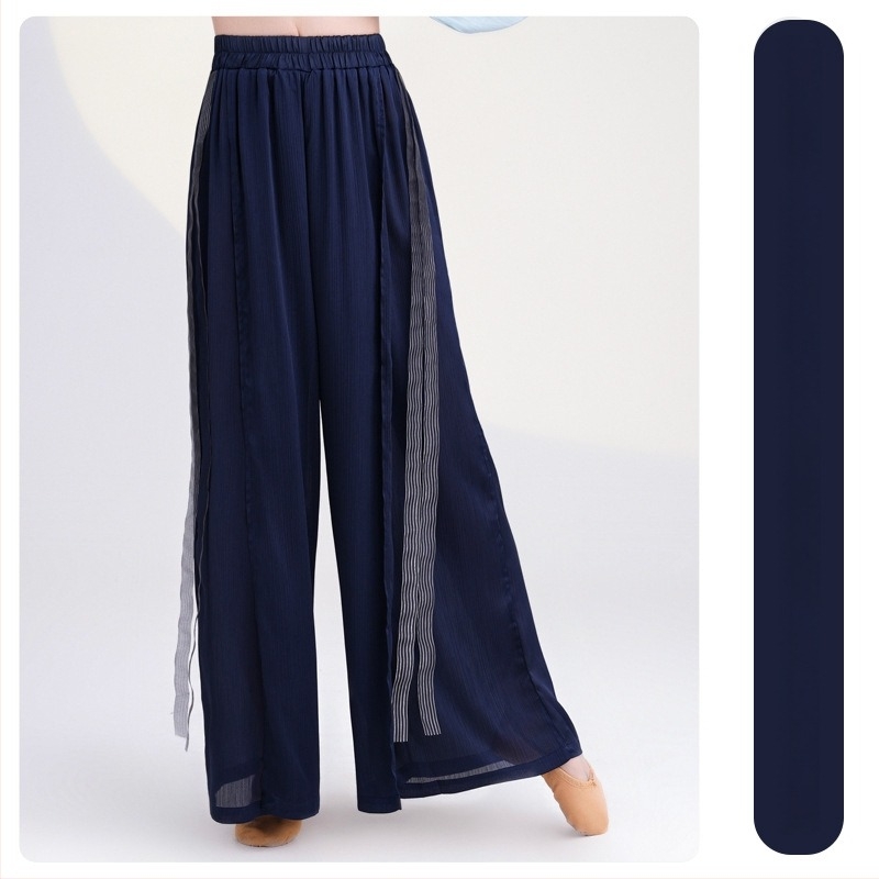Costum de dans cu stil etnic chinezesc tradițional pentru dans clasic și modern; țesătură Cupro, conținut 90–95%; vara 2023.