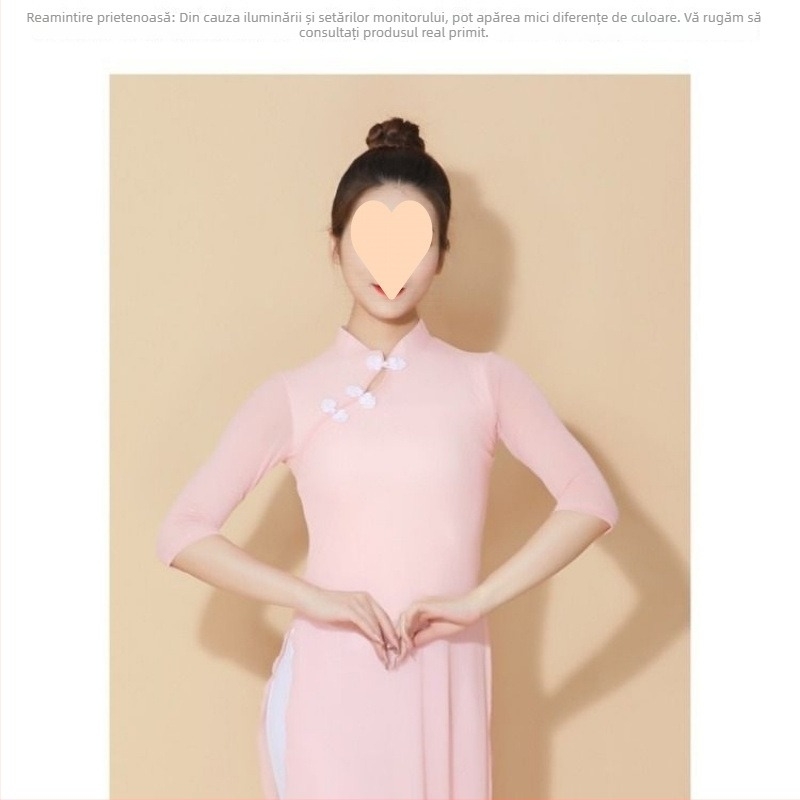 Top de dans în stil chinezesc, țesătură Modal, compoziție principală Modal, confecție: mixtă, fără guler, toamnă 2025