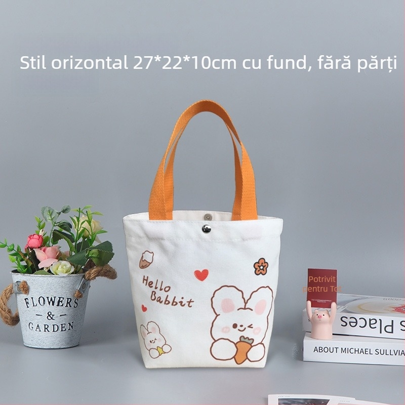 Geantă Tote din pânză cu logo personalizabil, imprimare mecanică, fund și părți, utilizare ambalare generală