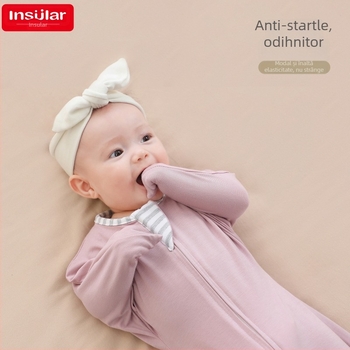 Prosop de înfășat din Modal pentru bebeluși – elastic, model solid, utilizare pentru toate anotimpurile; brand insular/yinxiuli; material Modal; siguranță Grad A; potrivit pentru sugari 1–3 ani