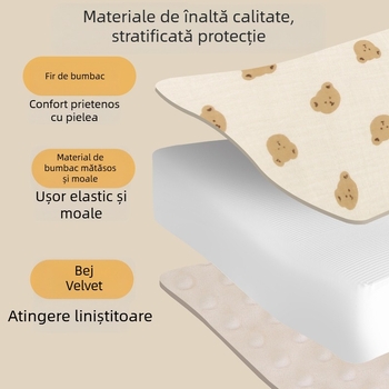 Perna pentru cărucior Bud haha, din bumbac, pentru 0–1 ani, personalizabilă