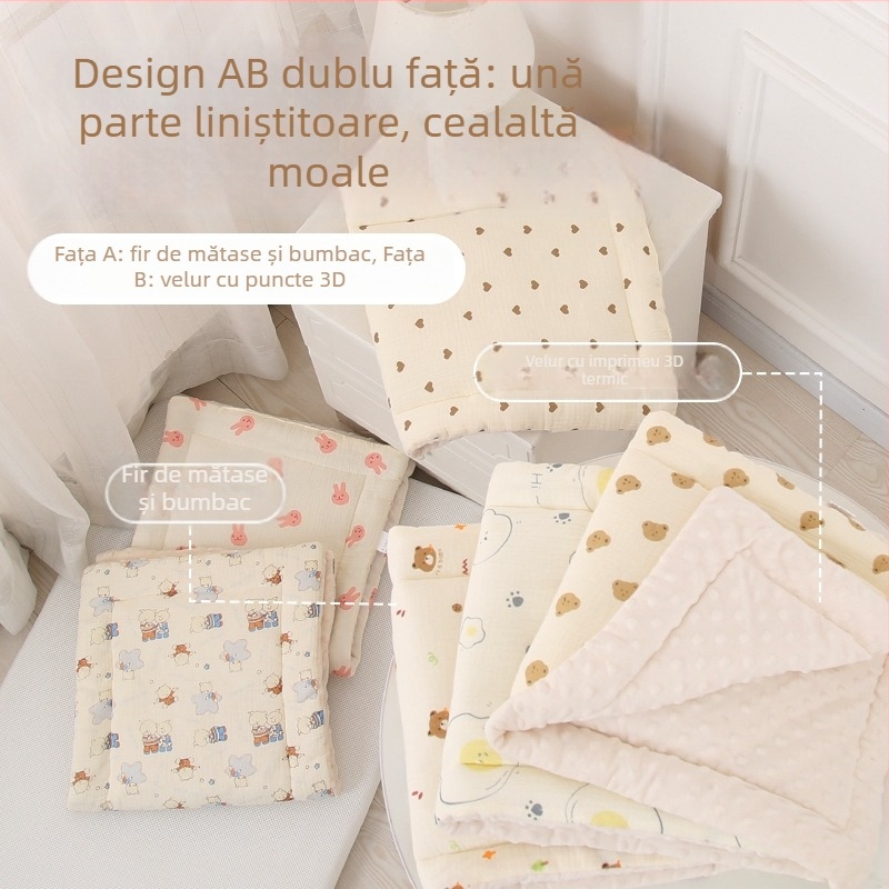 Perna pentru cărucior Bud haha, din bumbac, pentru 0–1 ani, personalizabilă