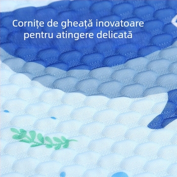 Perne de șezut pentru bebeluși – material Ice Silk, pernă de siguranță universală pentru cărucior și scaun înalt