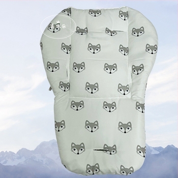 Pernă de scaun pentru cărucior, din bumbac – pentru toate sezoanele, potrivită pentru copii 0–3 ani