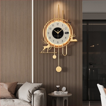 Ceas de perete, design modern minimalist, mișcare lină a secundelor, carcasă metalică, sticlă cu strat, cadran laminat din hârtie