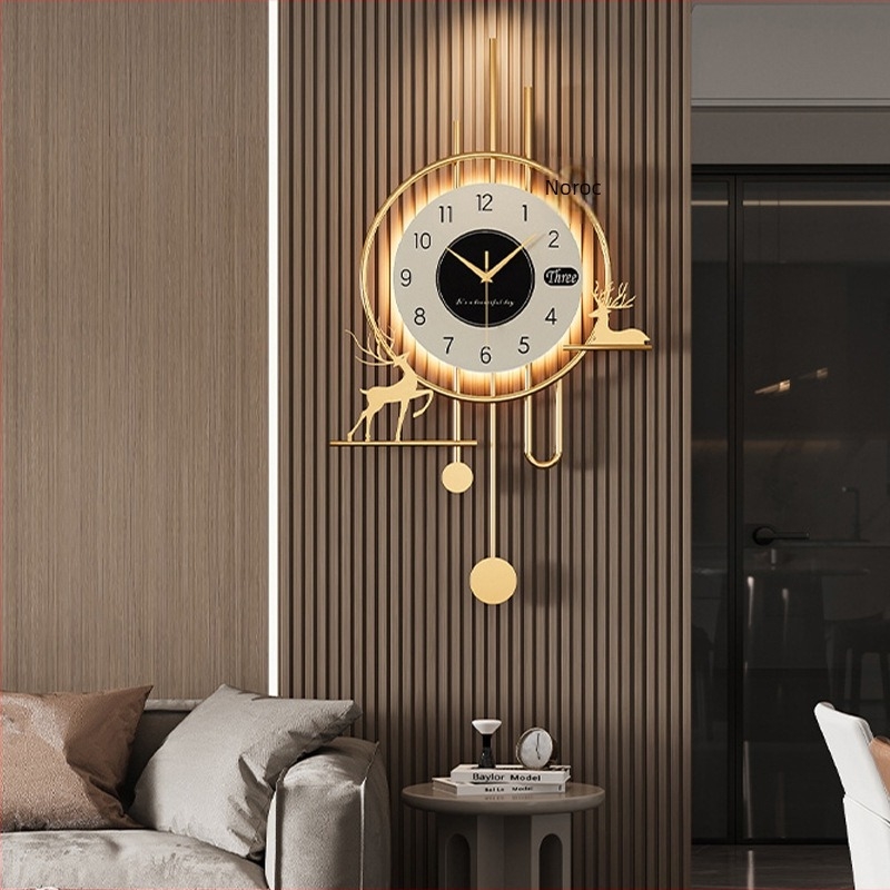 Ceas de perete, design modern minimalist, mișcare lină a secundelor, carcasă metalică, sticlă cu strat, cadran laminat din hârtie