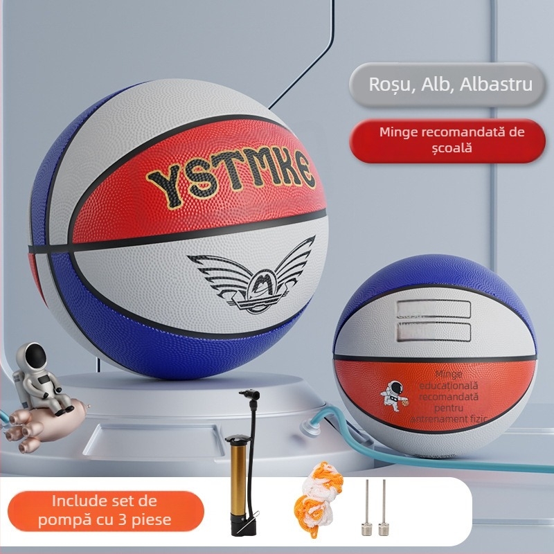 Baschet din cauciuc pentru copii, antrenament — Luo Tai, Nr. 3, 4, 5, 7