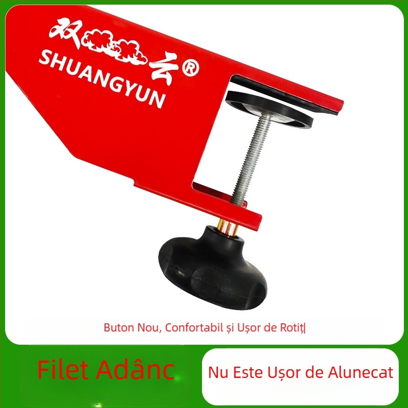 Set portabil de plasă pentru tenis de masă, interior; Material: nailon și poliester-bumbac; Greutate: 0,85 kg; Brand: Double Cloud; Potrivit pentru badminton și tenis de masă