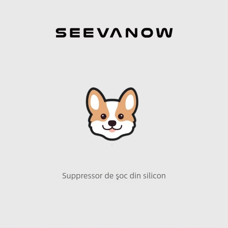 Amortizor de vibrații pentru rachetă de tenis – design drăguț cu cățeluș, amortizare vibrații