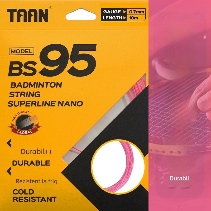 Coardă pentru rachetă de badminton, nylon, brand Taan taian, origine China