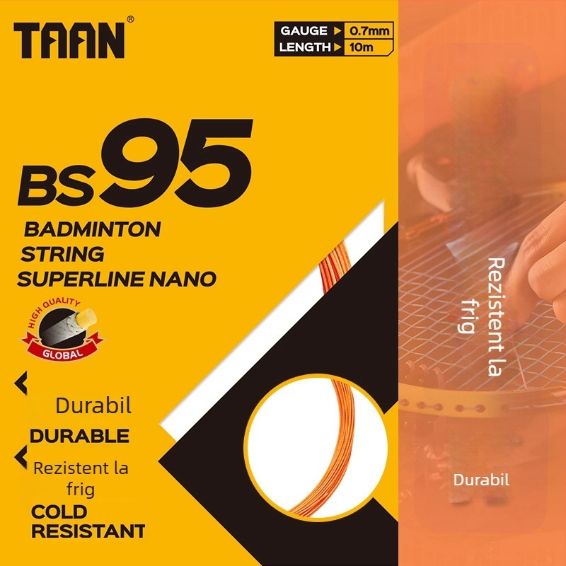 Coardă pentru rachetă de badminton, nylon, brand Taan taian, origine China