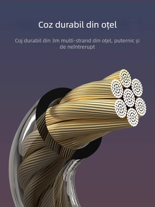 Sfoară pentru sărit cu sârmă din oțel și PVC, pentru adulți și elevi, echipament fitness