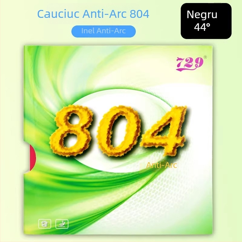 Guma pentru rachetă 804 – Anti-Arc, Anti-Rubber, Brand 729, Nr. produs 804, pentru tenis de masă, badminton și tenis