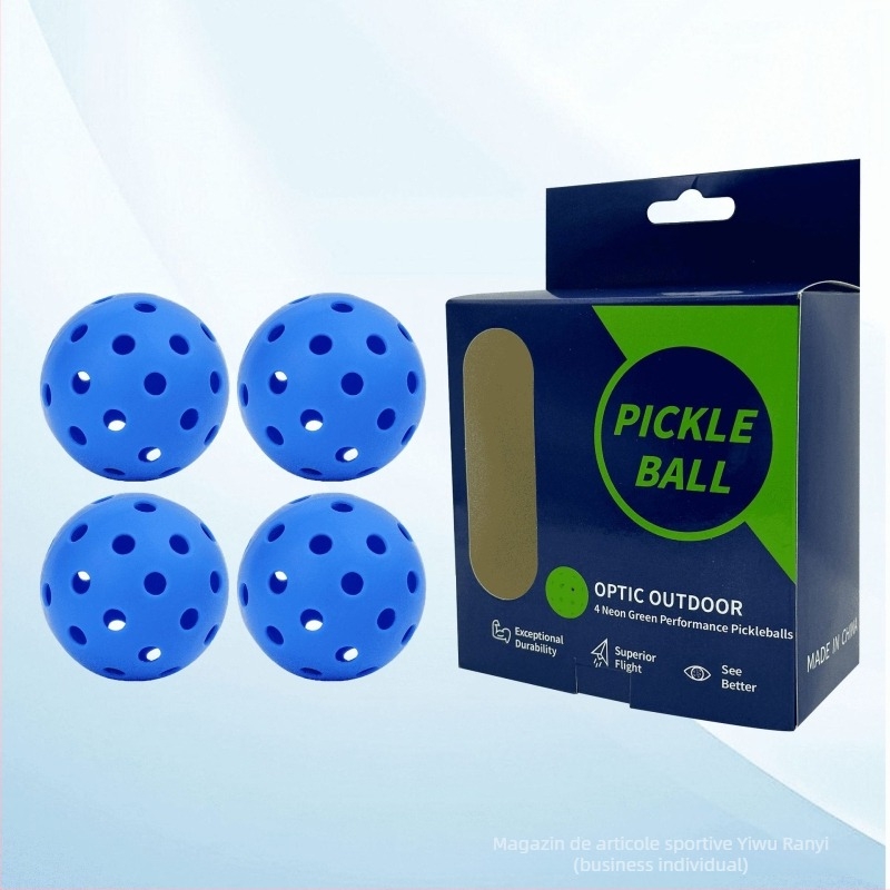 Minge pickleball Burning Wings, 40 găuri, material TPE, 26 g