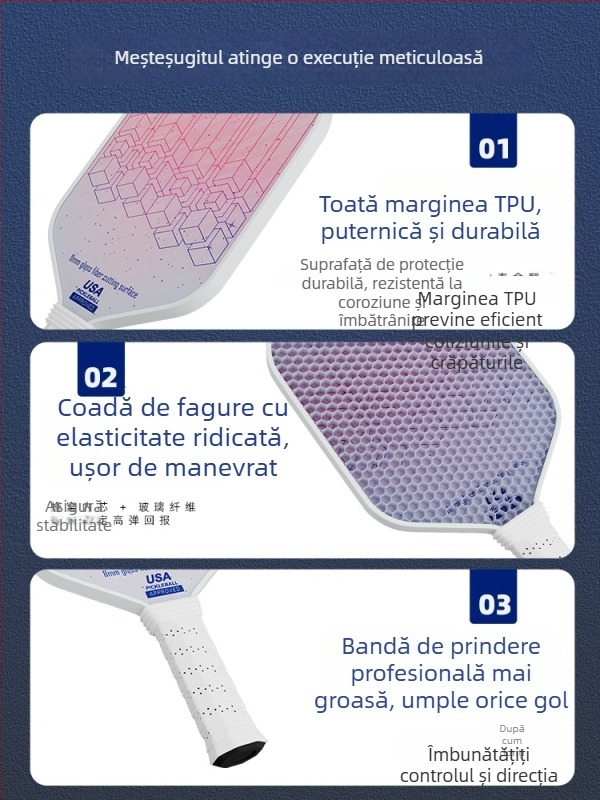 Set pickleball palete din fibră de sticlă Kaiyi