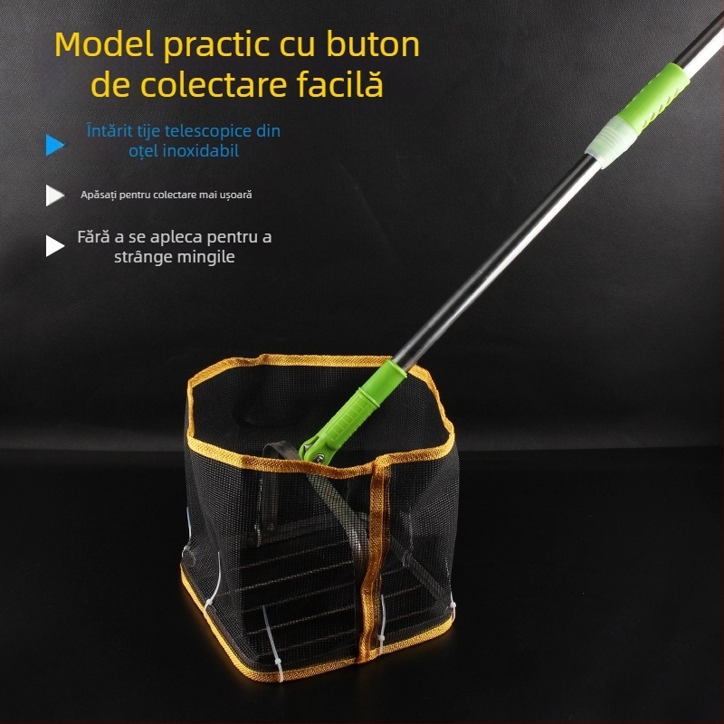 Mașină de colectare mingi de tenis de masă cu plasă telescopică — material: Altul; marcă: Altă; categorie: mașină de colectare mingi de tenis de masă; scenarii aplicabile: Altul