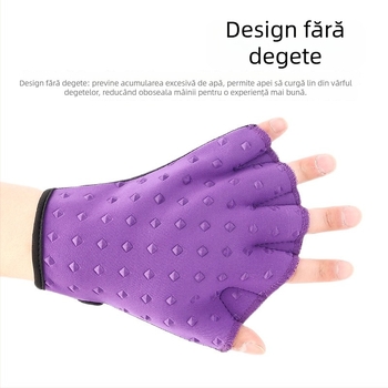 Mănuși de înot cu design palme între degete, mănuși de scufundare din cauciuc pentru antrenament de vară (Material: Consultare; Personalizare: Da; Categoria produsului: Altul)
