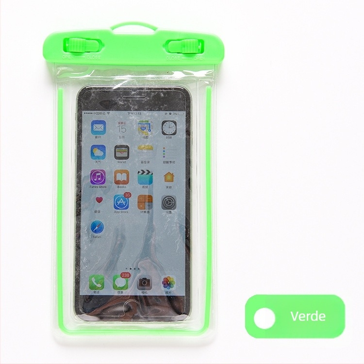 Husă subacvatică pentru telefon cu ecran tactil, PVC impermeabil, capacitate 0,5 L, compatibilă cu Apple și Huawei