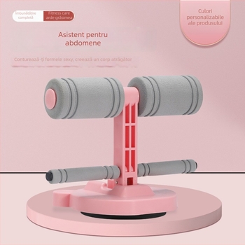 Asistent de sit-up pliabil pentru acasă și birou, 440 g, Model: Sit-Up Aid, Echipament de fitness abdominal multifuncțional