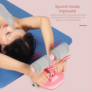 Asistent de sit-up pliabil pentru acasă și birou, 440 g, Model: Sit-Up Aid, Echipament de fitness abdominal multifuncțional