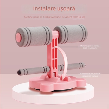 Asistent de sit-up pliabil pentru acasă și birou, 440 g, Model: Sit-Up Aid, Echipament de fitness abdominal multifuncțional