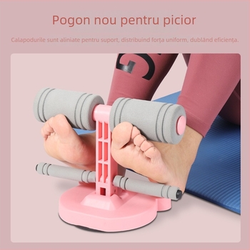 Asistent de sit-up pliabil pentru acasă și birou, 440 g, Model: Sit-Up Aid, Echipament de fitness abdominal multifuncțional
