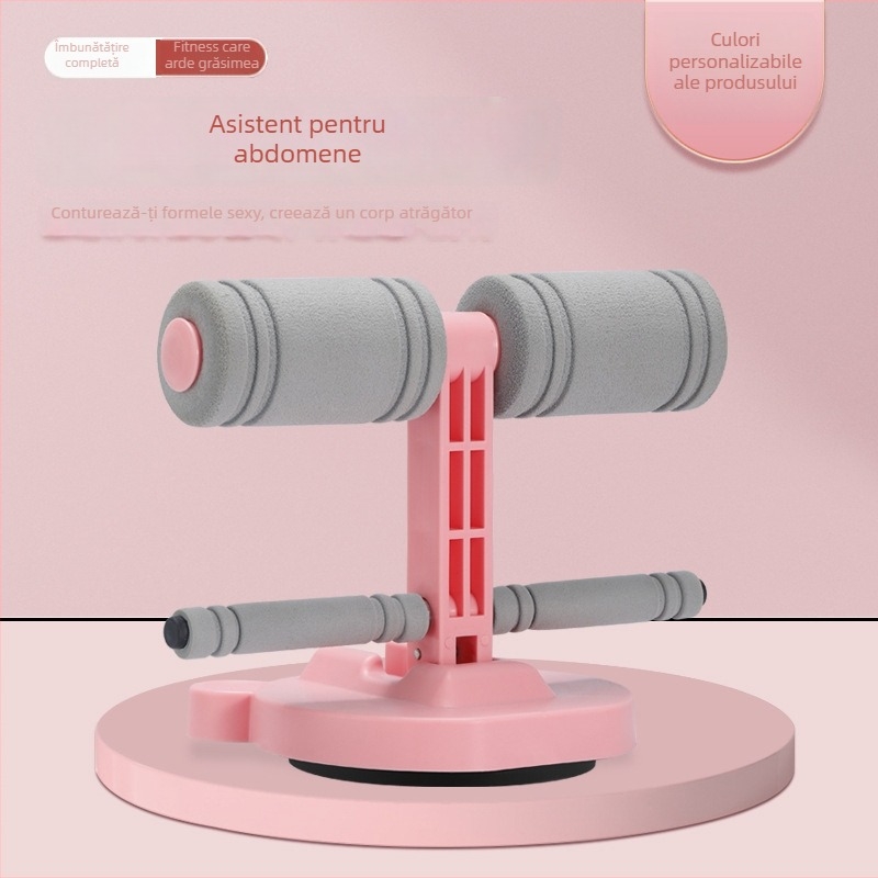 Asistent de sit-up pliabil pentru acasă și birou, 440 g, Model: Sit-Up Aid, Echipament de fitness abdominal multifuncțional