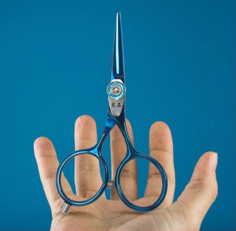 Foarfece pentru linii de pescuit, oțel inoxidabil, Anti-Pinch, pentru PE și linii împletite