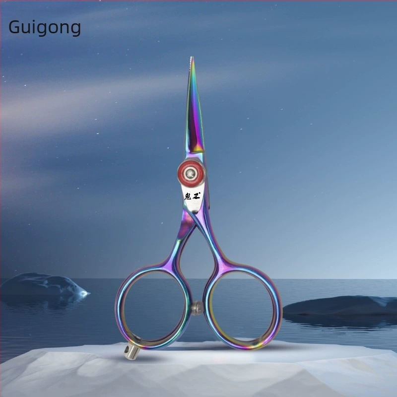 Foarfece pentru linii de pescuit, oțel inoxidabil, Anti-Pinch, pentru PE și linii împletite