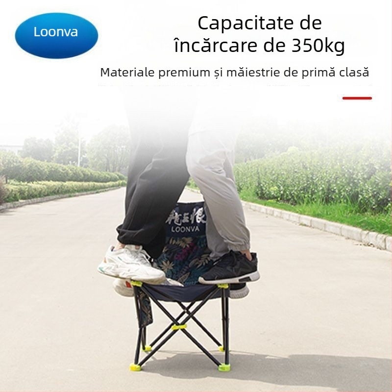 Scaun de pescuit Other, material Oxford, pliabil, scaun de exterior ușor – lansare vară 2025