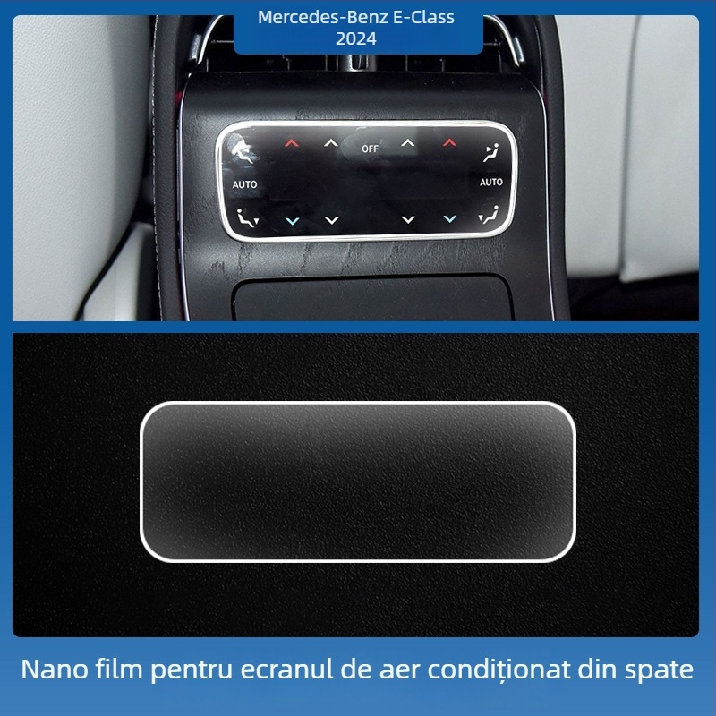 Mercedes-Benz E-Class E260L/E300L ecran central de control navigație – protecție din sticlă securizată, un singur panou, rezistent la zgârieturi, anti-amprente, rezistent la temperaturi înalte/scăzute