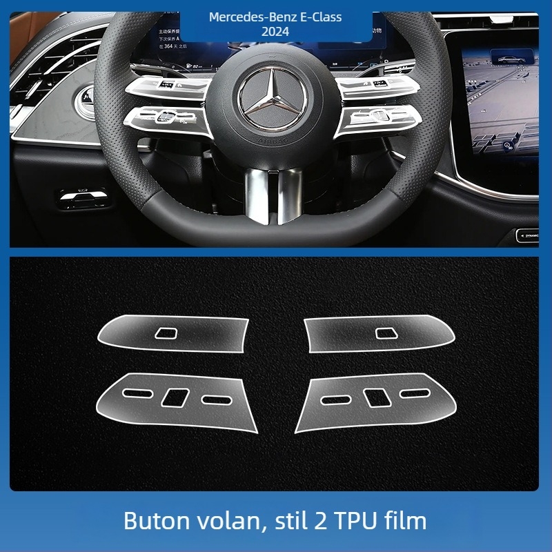 Mercedes-Benz E-Class E260L/E300L ecran central de control navigație – protecție din sticlă securizată, un singur panou, rezistent la zgârieturi, anti-amprente, rezistent la temperaturi înalte/scăzute