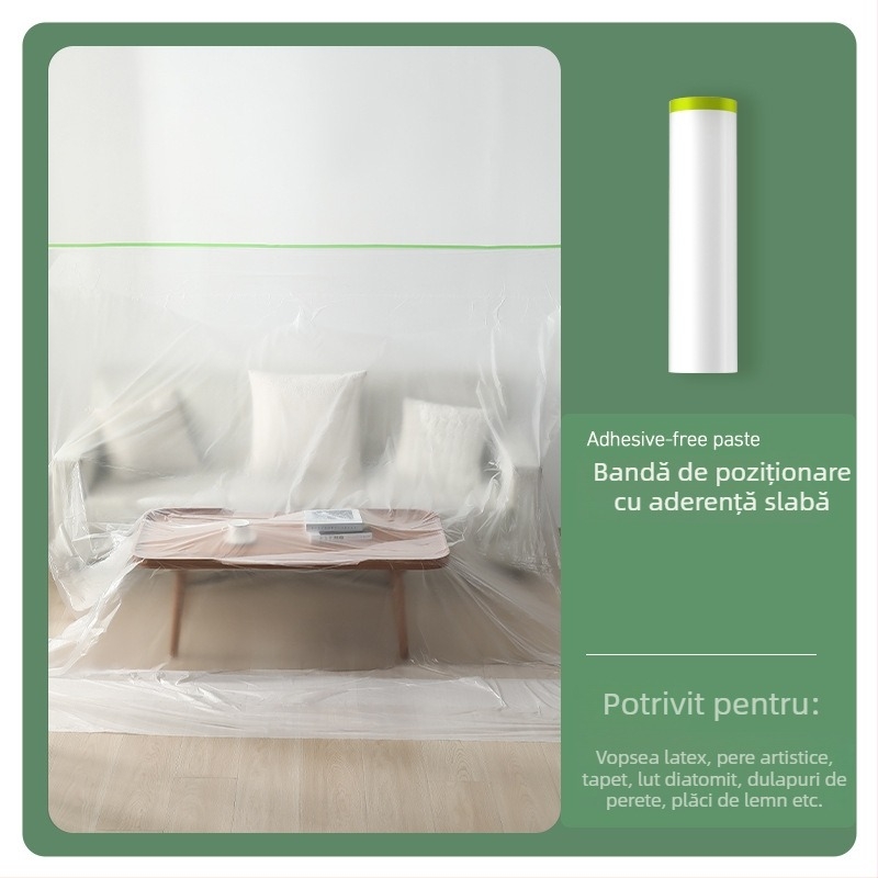 Tăietor pentru film de mascare auto – seria Jinxingtai, film de mascare cu hârtie texturată și film rezistent la praf