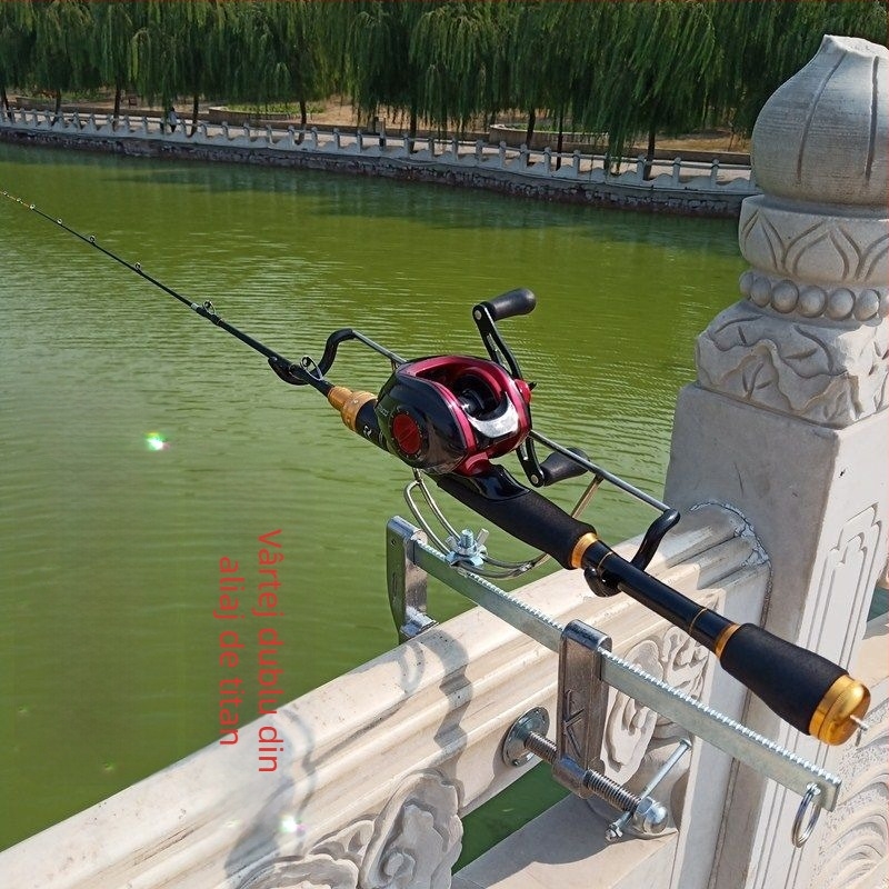 Undiță de pescuit pentru plută de pod, din aliaj de titan și plumb