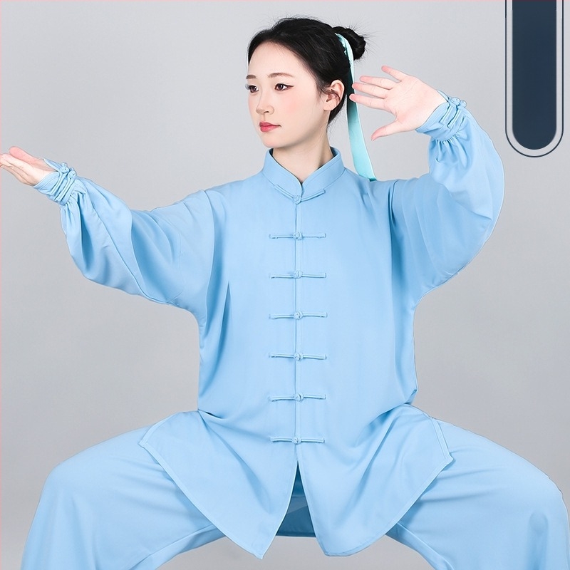 Set Tai Chi pentru antrenament – Unisex, Adulți, Primăvară-Vară-Toamnă, Material principal 95% poliester, Căptușeală 100% poliester, Material: amestec fibre chimice