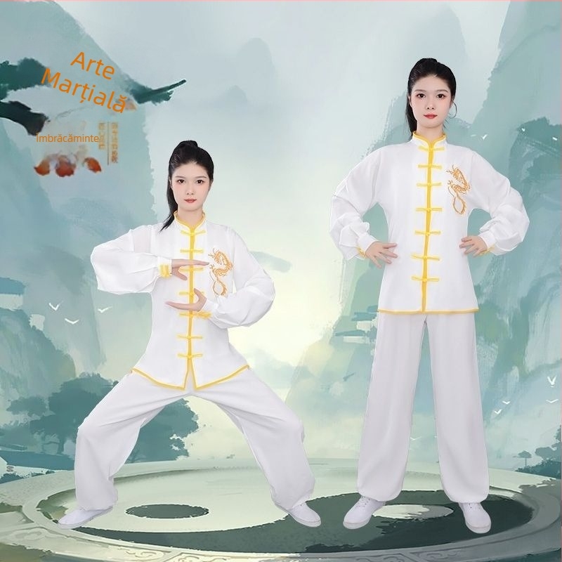 Îmbrăcăminte Tai Chi - țesătură corduroy și in, pentru bărbați