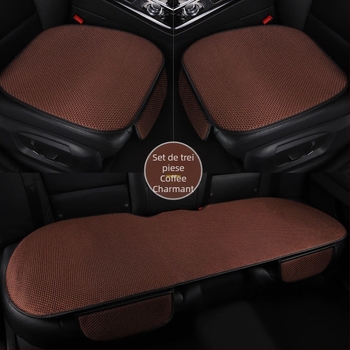 Perna de șezut auto cu material Ice Silk, covoraș răcire, husă universală pentru toate anotimpurile, pentru bancheta din spate; marca Hushi shangpin; Material: Ice silk; Origine: Hebei; Specificație: General.