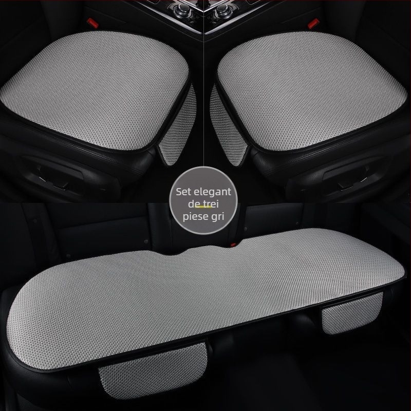 Perna de șezut auto cu material Ice Silk, covoraș răcire, husă universală pentru toate anotimpurile, pentru bancheta din spate; marca Hushi shangpin; Material: Ice silk; Origine: Hebei; Specificație: General.