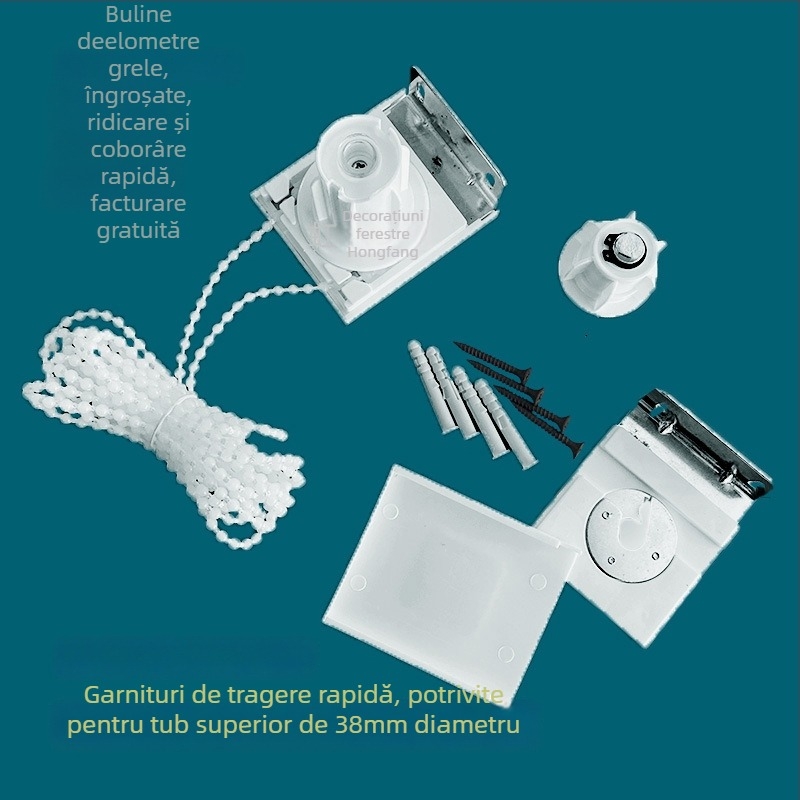 Suport accesorii rulouri perdele – Material: POM, Hongfang, Categorie: accesorii rulouri, Stil: Simplicitate modernă