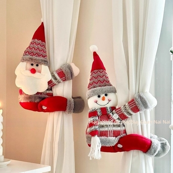 Cataramă pentru perdea (Material: Pânză; Stil: Chinezesc; Sărbătoare: Crăciun)