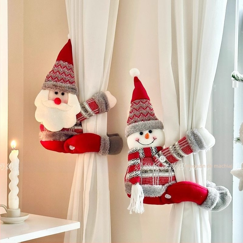 Cataramă pentru perdea (Material: Pânză; Stil: Chinezesc; Sărbătoare: Crăciun)