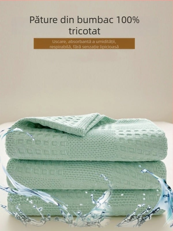 Pătură-prosop, unicolor, stil simplu și modern, produs de primă clasă, rezistența culorii 4