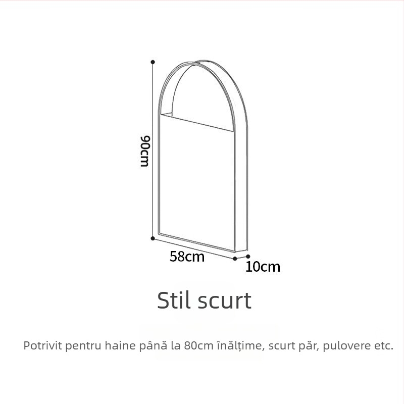 Husă de protecție pentru haine, bumbac dens, respirabil, stil japonez, protecție împotriva prafului și umezelii