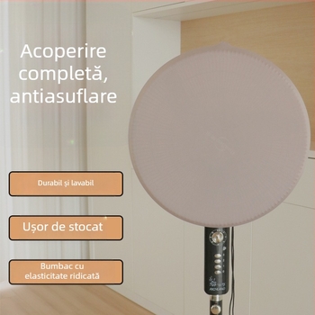 Kaixiu husă elastică pentru ventilator — protecție împotriva prafului pentru ventilatoare pe podea și pe perete, material milk silk, lansare 2024, pachet 100