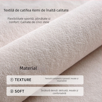 Perna de canapea din poliester, model geometric, pentru canapea sectional, stil Wabi-Sabi