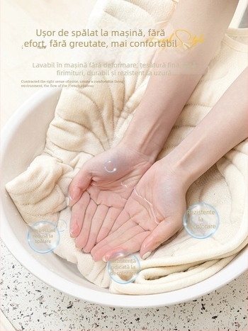 Husă de canapea din chenille pentru canapea combinată – stil modern minimalist, husă de protecție