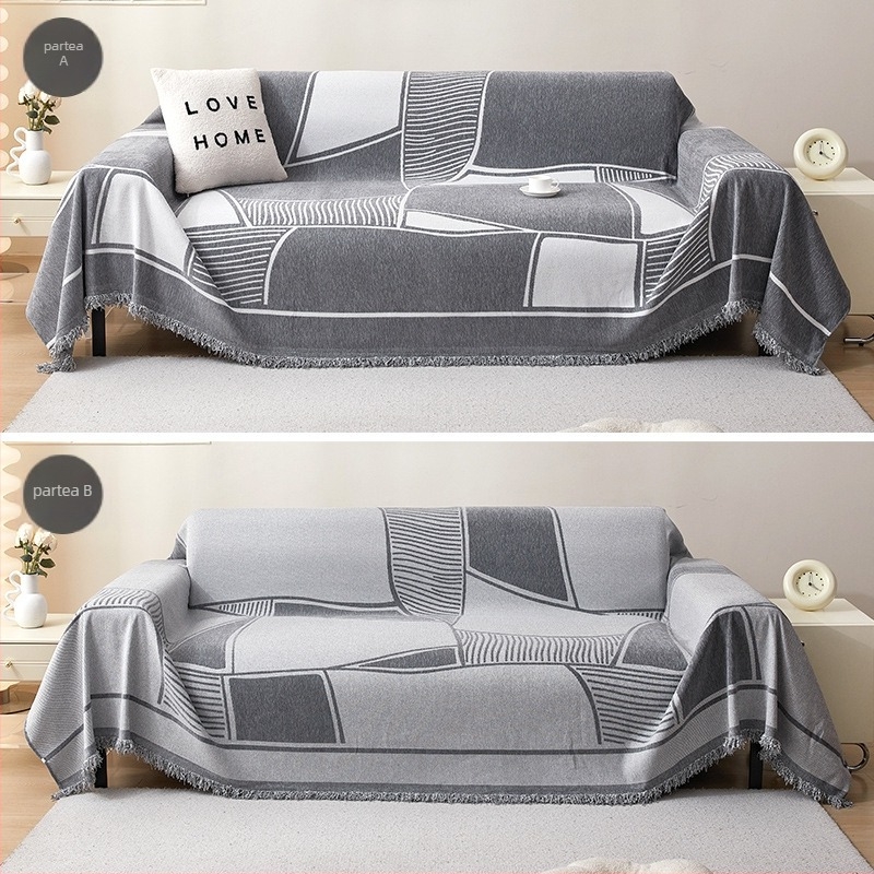 Prosop canapea chenille, model floral, pentru canapea modulară, stil modern minimalist, personalizare disponibilă