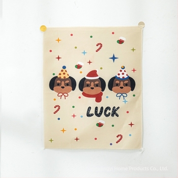 Tapiserie decorativă pentru perete cu motiv desen animat — 100% poliester, cu componente din bumbac, personalizabilă, stil japonez și koreean, pentru living, dormitor, spațiu de studiu, cameră a copiilor