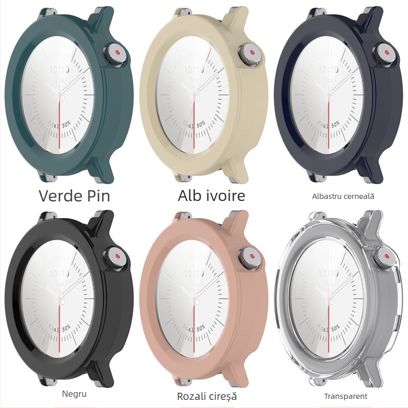 Carcasă de protecție pentru CMF Watch3 Pro din PC + sticlă temperată, compatibilă cu CMF Watch3 Pro, 10.6 g, model A00215