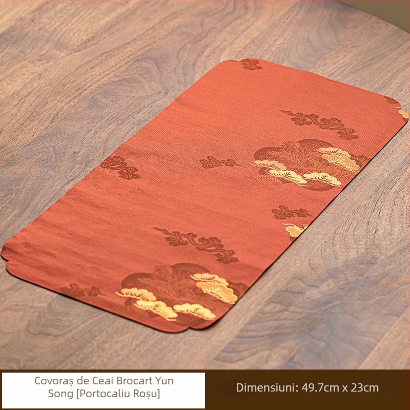 Covoraș de ceai, ceramică, stil chinezesc, ambalat într-o tavă, greutate 0.15